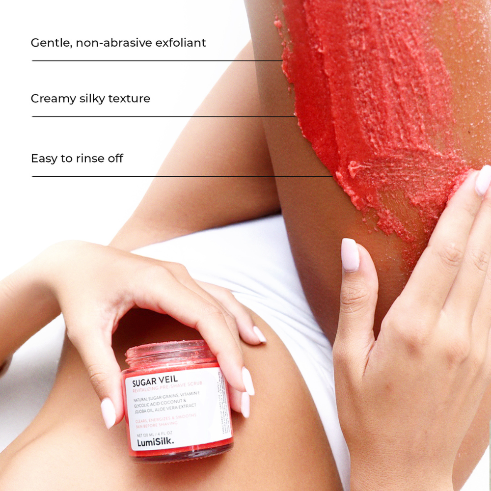 Sugar Veil – Revitalizing pre-shave exfoliant
