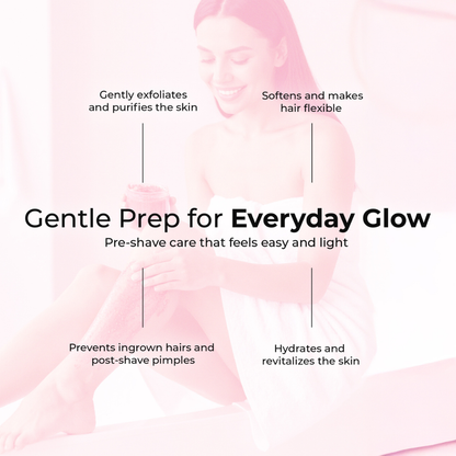 Sugar Veil – Revitalizing pre-shave exfoliant